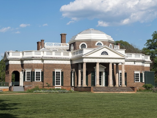 Historic and Cultural Sites to Visit Near Charlottesville. Image of Monticello